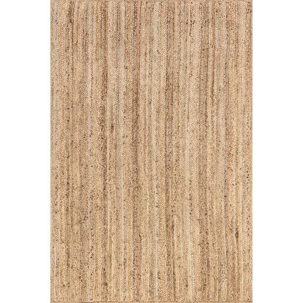 Nuloom Oval Rigo Jute Hand Woven Indo...