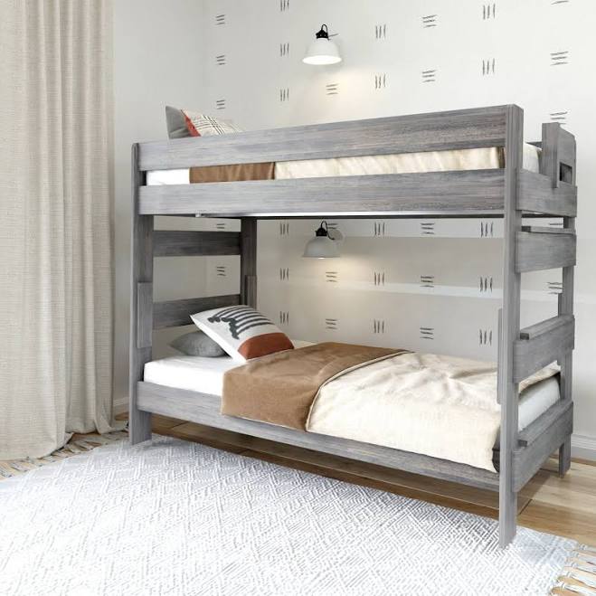 Plank+Beam Farmhouse Twin Over Twin B...