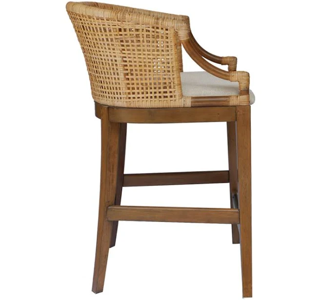 Playa Handcrafted Rattan Counter Stool