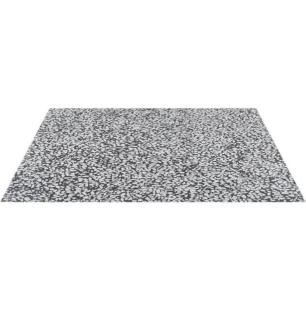 Hex Nero & White Terrazzo Look Matte ...