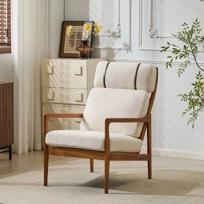 Mid-Century Modern Accent Armchair