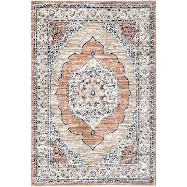 Nuloom Makenna Oriental Medallion Are...