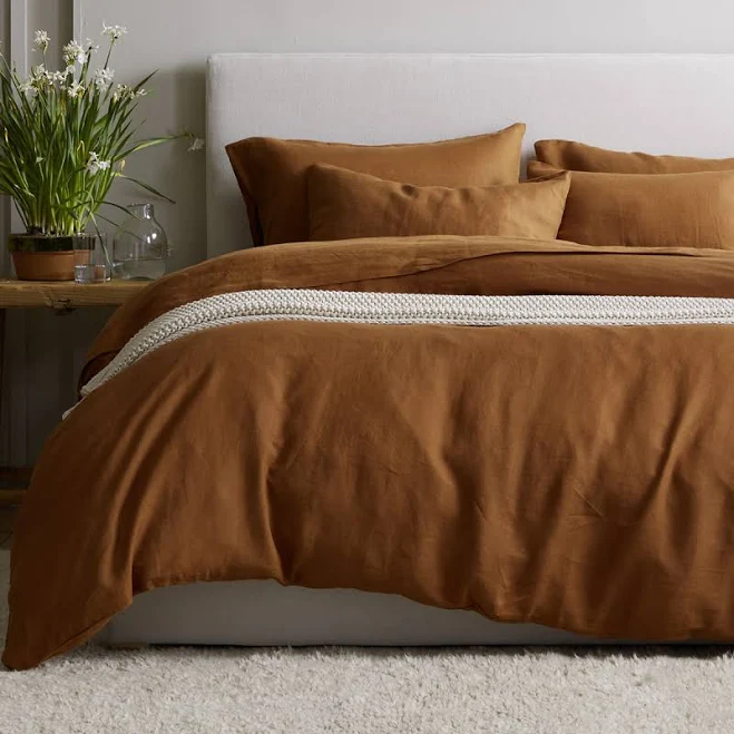 Quince European Linen Duvet Cover