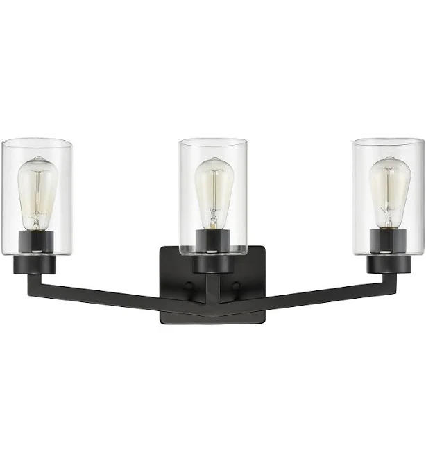Claxy Industrial 3-Light Bathroom Van...