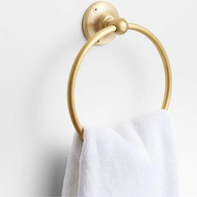 Crate & Barrel Classic Round Bathroom...