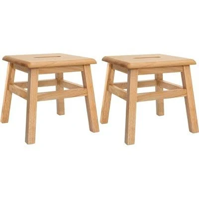 Ehemco Solid Hardwood Wooden Step Sto...