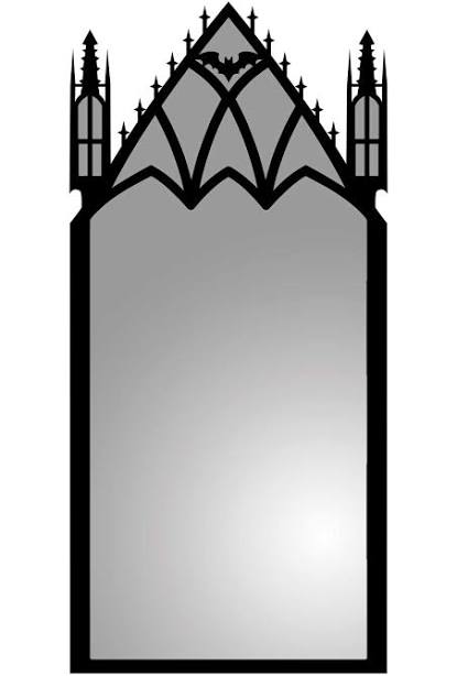 Goth Housewares Gothic Cathedral Mirror