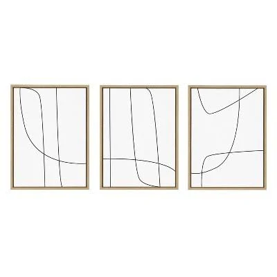 Kate and Laurel Sylvie Modern Line Ab...
