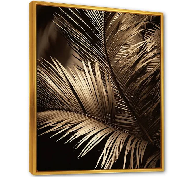 Wrought Studio Sepia Serenity Palm Le...