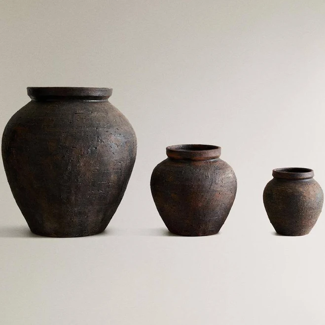 Zara Home Textured Ceramic Vase