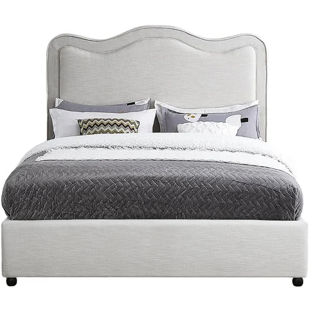 Birch Lane Upholstered Scalloped Bed