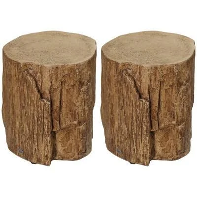 HOMCOM Side Table Set of 2