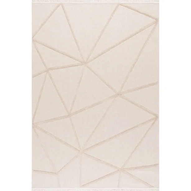 Nuloom Anica Geometric Fringe Area Rug