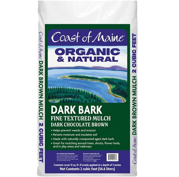 Coast of Maine Dark Bark Mulch