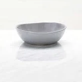Crate & Barrel Mercer Grey Porcelain ...