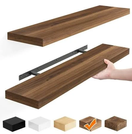 Fairy 2pcs Floating Wall Shelves