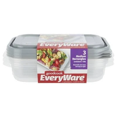 GoodCook EveryWare 4-Cups Medium Rect...