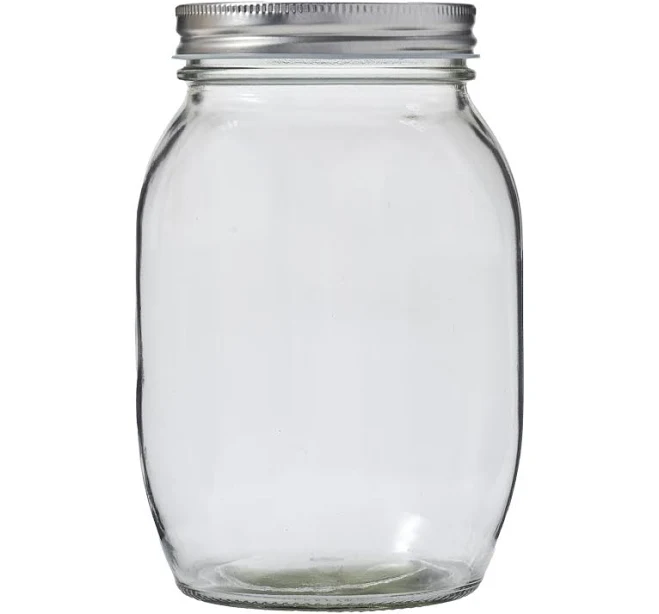 Hello Hobby Glass Mason Jar