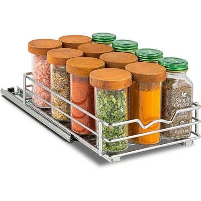 Hold N' Storage Spice Rack Organizer