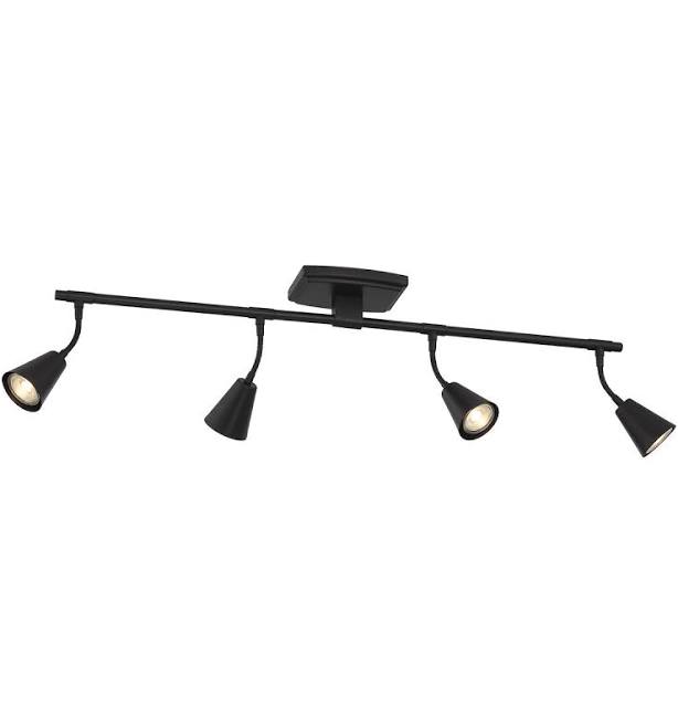 Hudson 4-Light LED Fixed Track Light