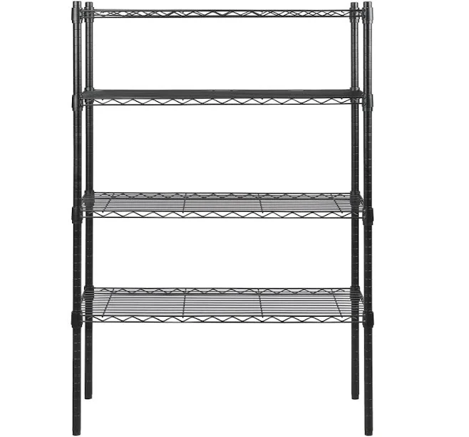 Hyper Tough 4 Tier Wire Shelf Unit