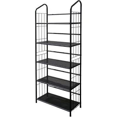 Legacy Decor Metal Bookcase Bookshelf...