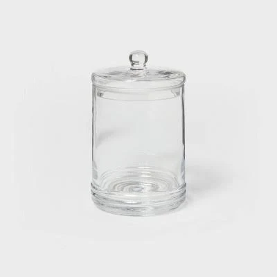 Medium Canister Apothecary Glass Clea...