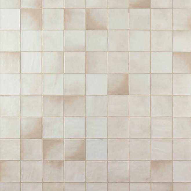 Villa Zellige Crema Ceramic Tile 4 x 4