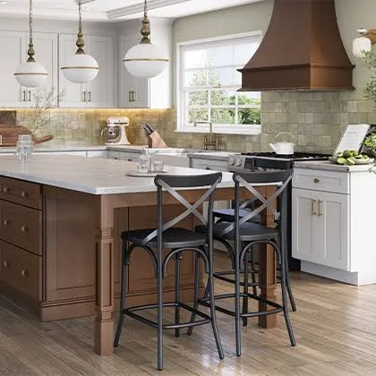 Braun Shaker RTA Kitchen Cabinets