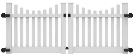 4' H x 10' W New Bedford Picket Scall...