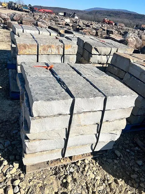 Machine Cut Natural Stone Steps Grey ...