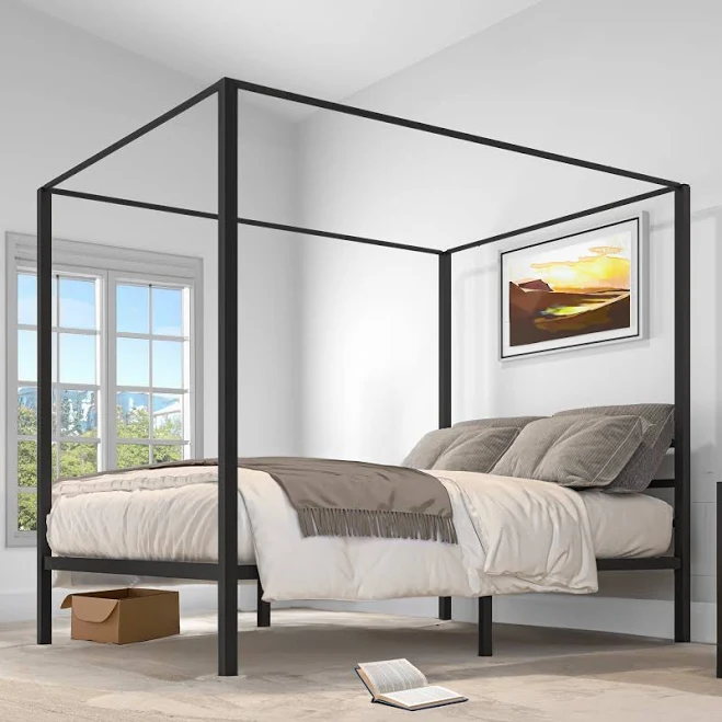 Uforic Four-Poster 14-inch Queen Cano...