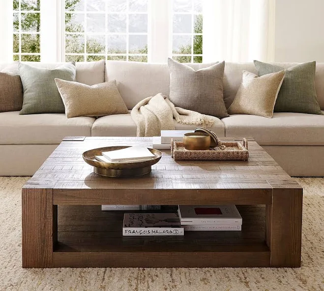 Pottery Barn Rockport Square Coffee T...