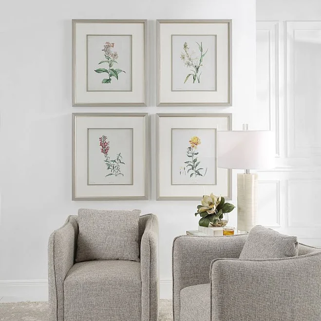Uttermost Heirloom Blooms Study Frame...