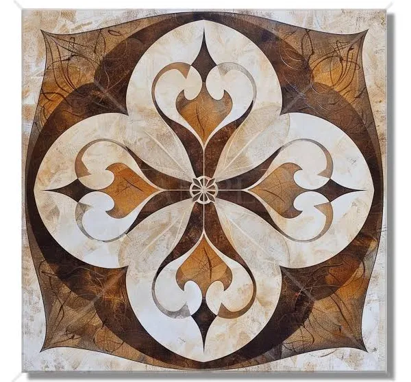 Ceramic Tile Beige Brown Tan - Unique...