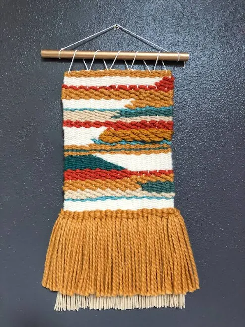 GILLY: Small Woven Wall Hanging with ...