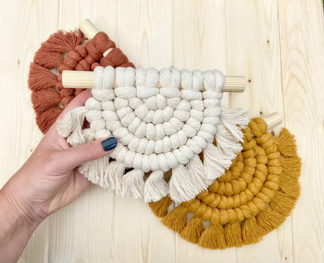NEW colors! CHUNKY SEMICIRCLE | Macra...