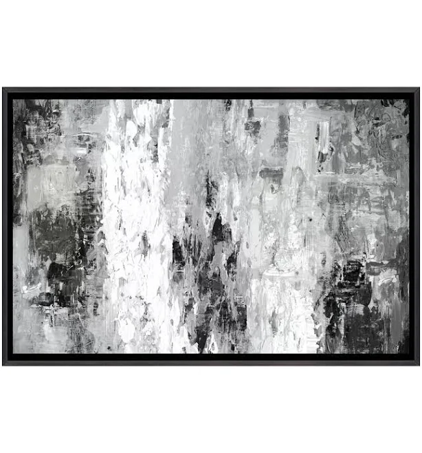 The Twillery Co. Black And White Abst...