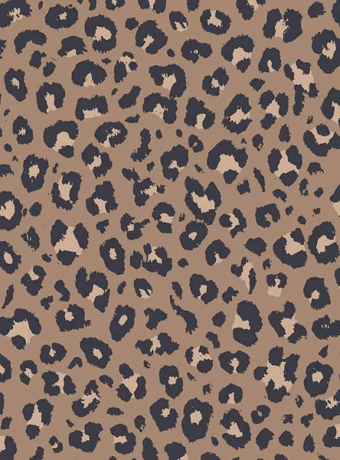Animal Print Leopard Peel and Stick W...