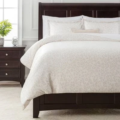Chanasya Leopard Print Duvet Cover Set