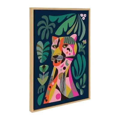 Kate and Laurel Sylvie Leopard Framed...