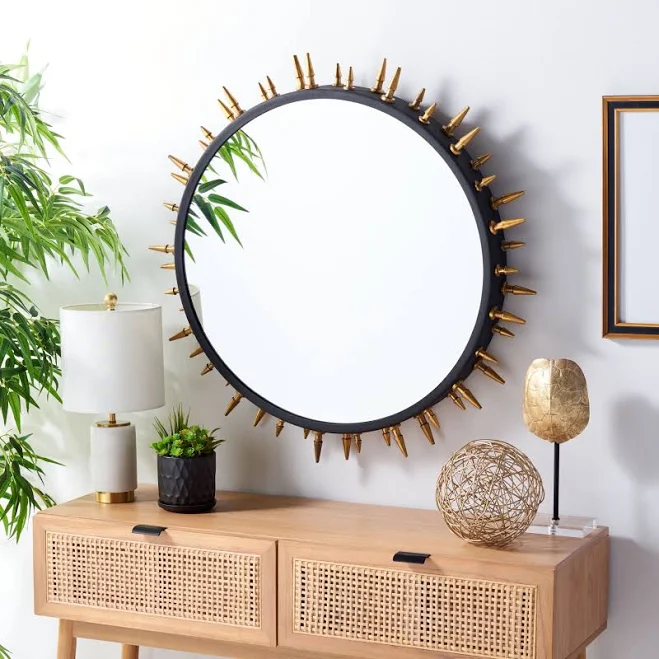 Safavieh Hailee 32-Inch Sunburst Blac...