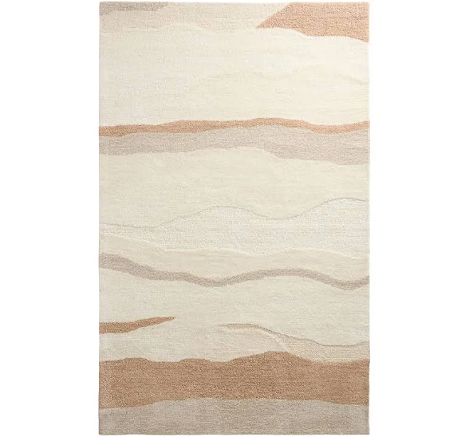 8' Lava Warm Terracotta and Ivory Mod...