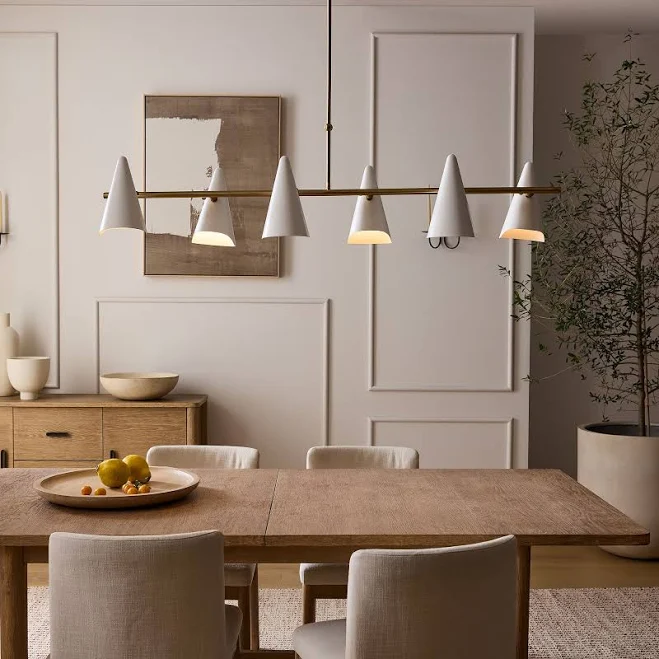West Elm Coco Linear Chandelier