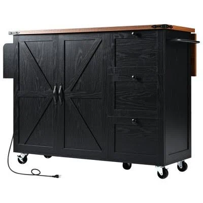 Bellemave Farmhouse Kitchen Island