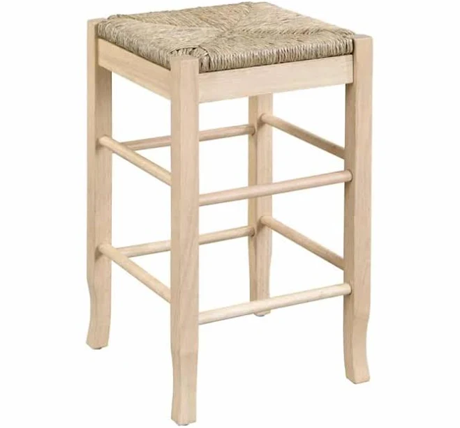 Boraam Square Rush Backless Counter S...