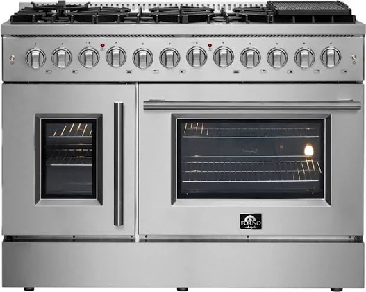 FORNO Galiano 48-Inch Dual Fuel Range