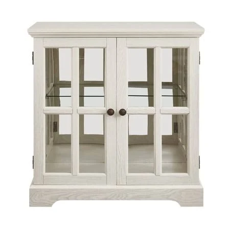Oufan Accent Cabinet with 2 Glass Doo...