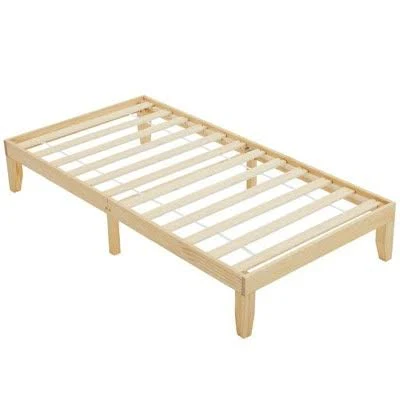 Karl Home Pine Wood Frame Size Platfo...