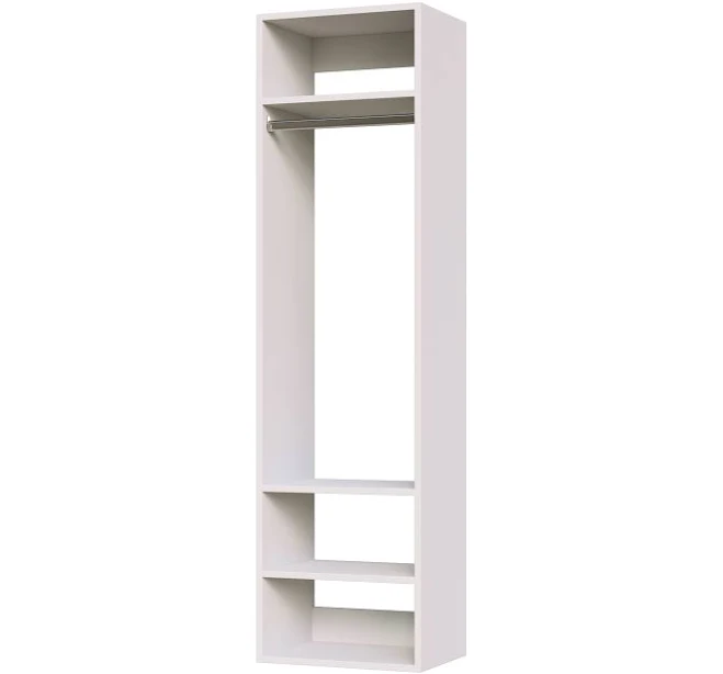 Modular Closets Hanging + Shelving Tower